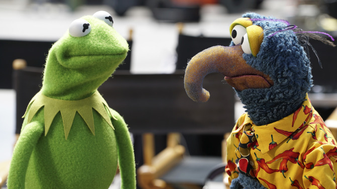 MUPPETS - Pilot  (ABC/Eric McCandless) KERMIT THE FROG, GONZO THE GREAT