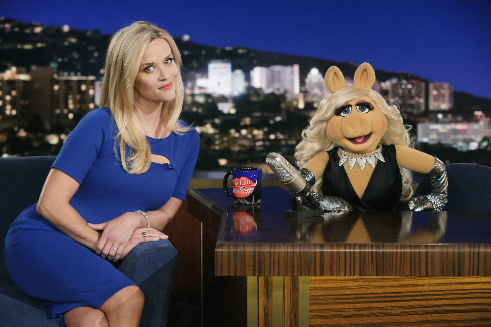 REESE WITHERSPOON, MISS PIGGY